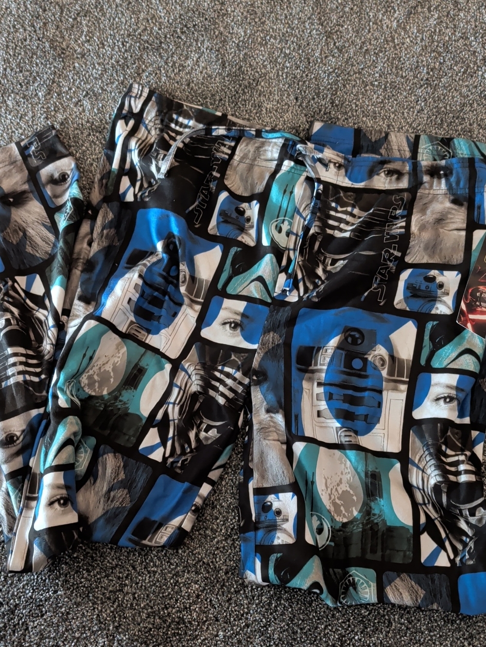 Star Wars Black & Blue Graphic Men’s Pajama Pants